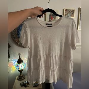 Zara tiered top